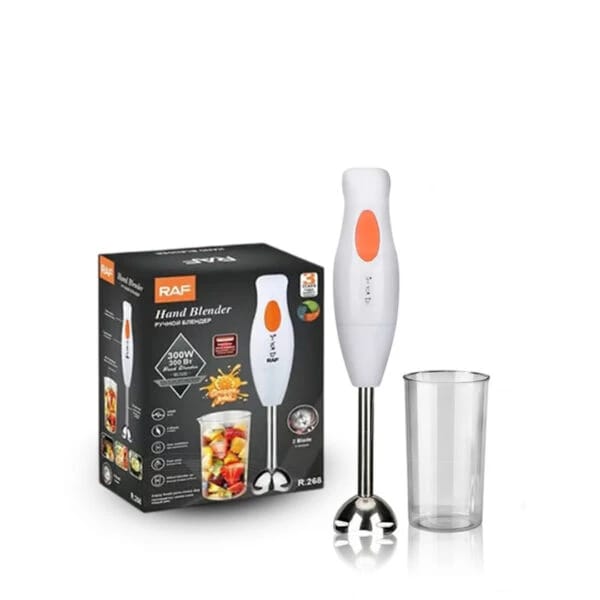 خلاط عامودي (hand blender) نوع راف (2 في 1)، 300 واط