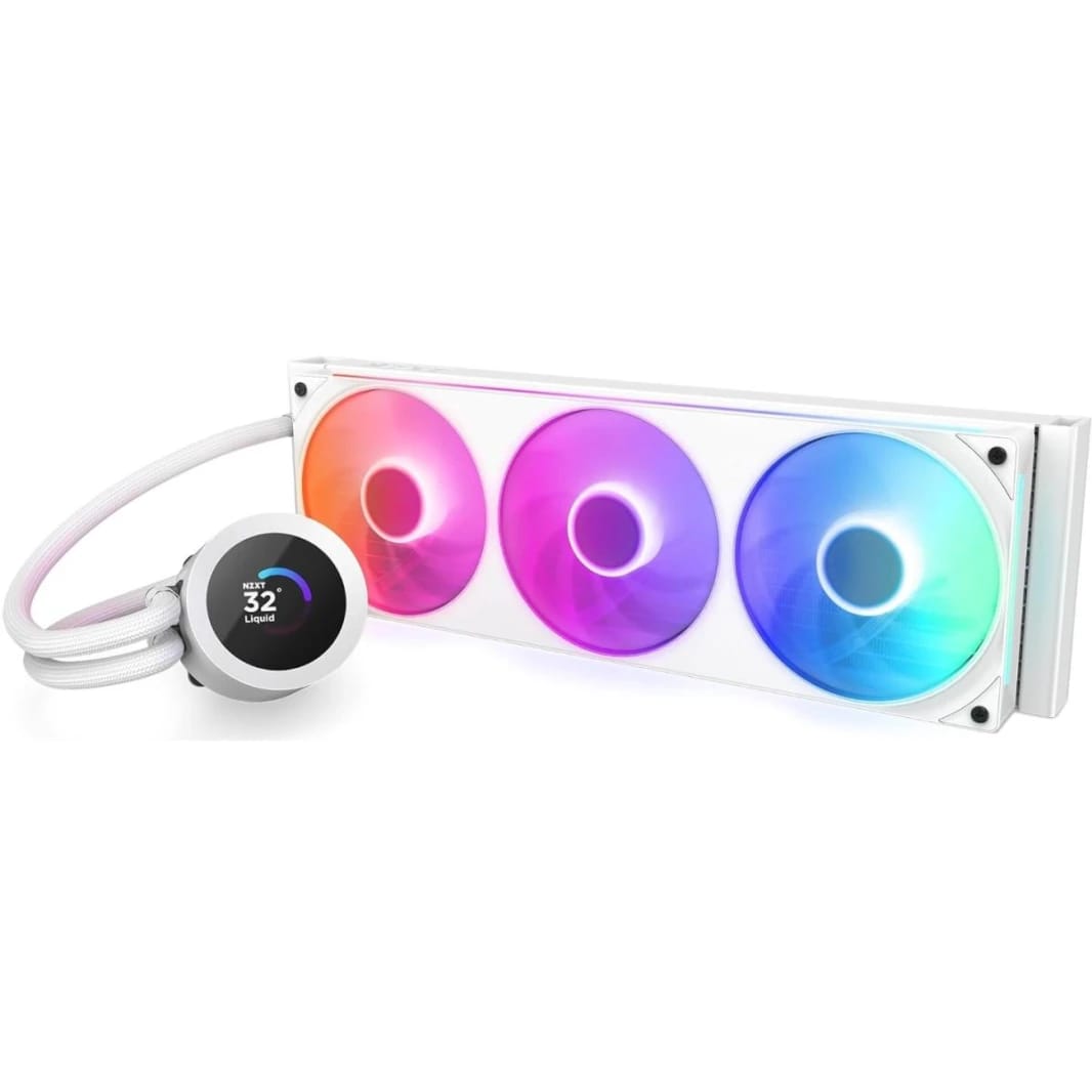 NZXT Kraken Plus 360 RGB LCD Display 360mm Liquid CPU Cooler