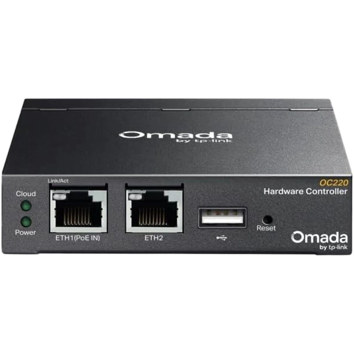 Tp-Link OC220 Omada Hardware Controller, Supports 100 Omada Access Points, Handles 130 Devices, PoE 802.3af Compatible, 10 Omada Gateways, 2 DeltaStream GPON OLTs, Black
