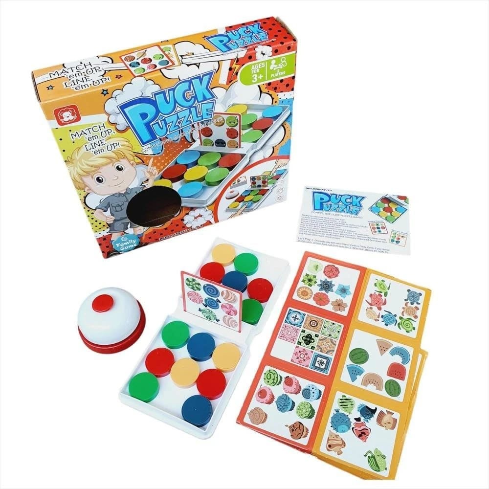 Colored Disc Matching Challenge with Bell