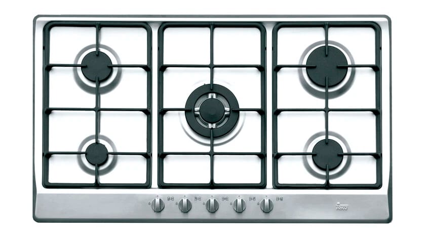 Teka Built-In Gas 90 cm 5 Burners Triple-Ring Hob Black Design