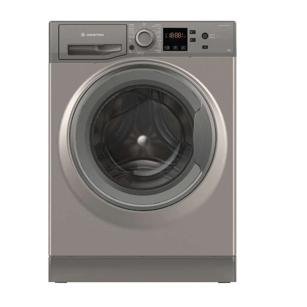 Ariston 8kg Washing Machine 1200 RPM Inverter Silver