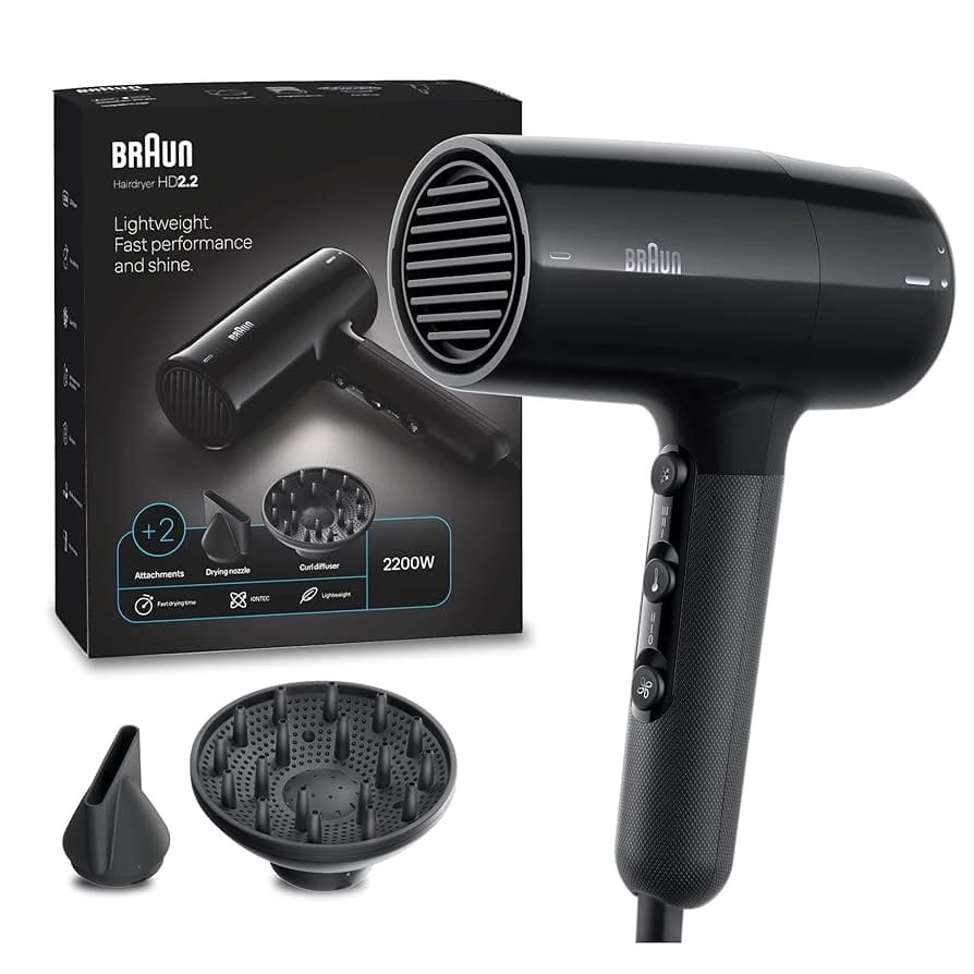 Braun Ionic Hair Dryer 2200W