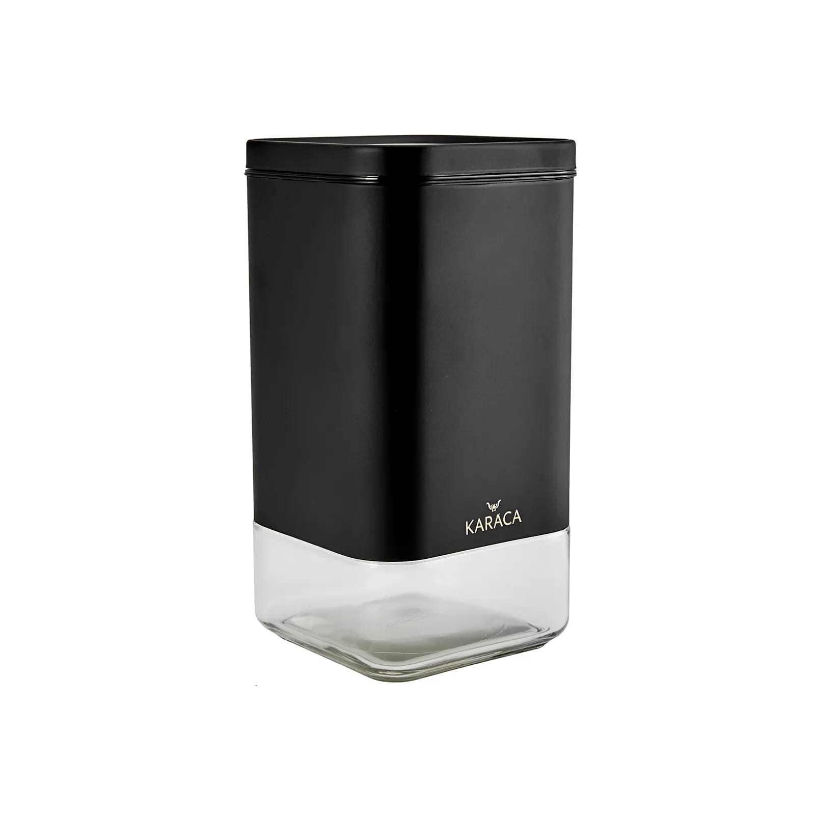 Karaca Avangart Medium Black and Gold Jar