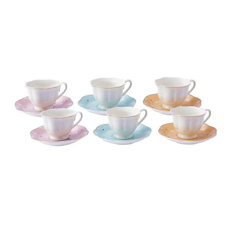 Karaca Deco for 6 People 80 ml, Multicolor