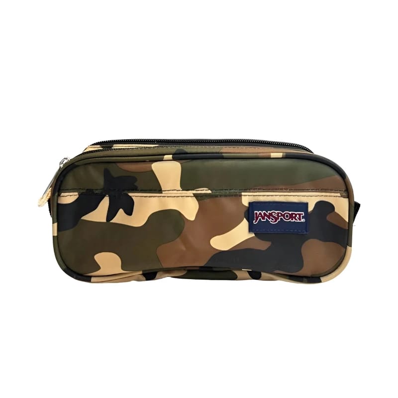 Jansport | حقيبة إكسسوارات كبيرة، تمويه Buckshot