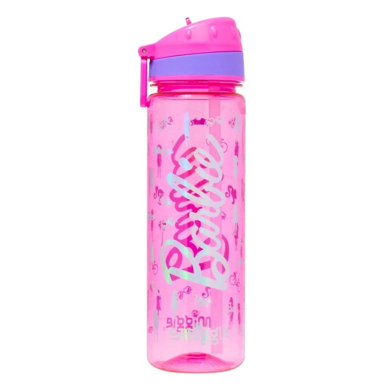 Smiggle | زجاجة شرب بلاستيكية باربي، 650 مل