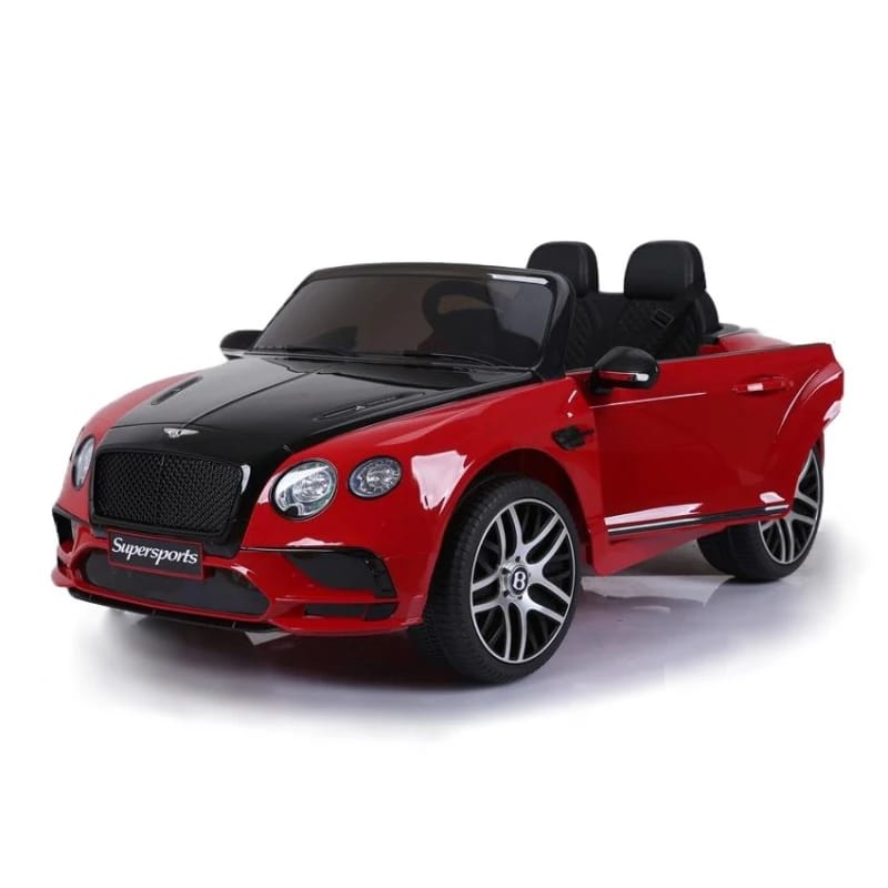 رويال بيبي | سيارة Bentley Continental Supersports للأطفال باللون الأحمر