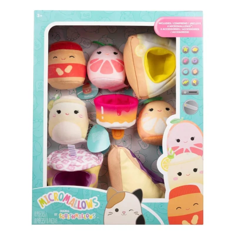 Jazwares | Squishmallows Micromallows Snack Machine 2.5-Inch