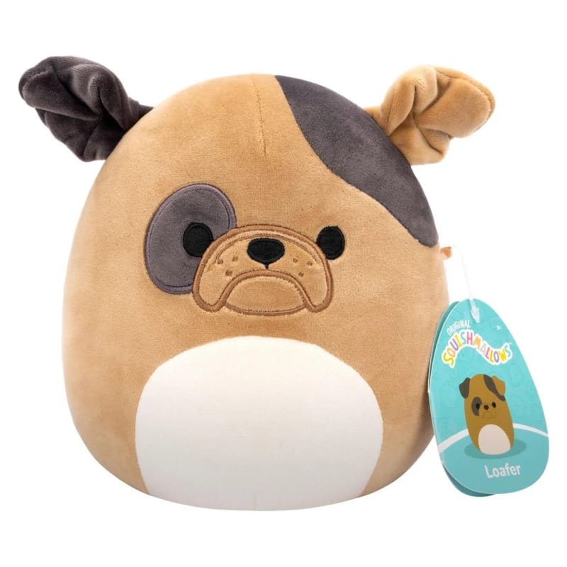 Jazwares | Squishmallows | Loafer the Brown Bulldog | 7.5INH