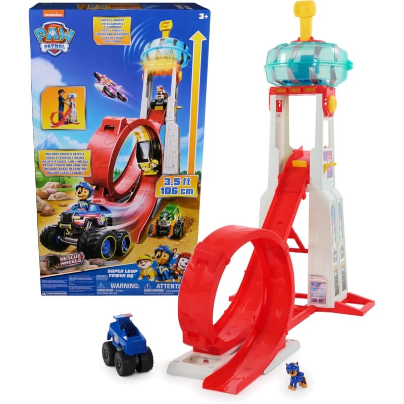 Spin Master | PAW Patrol Rescue Wheels Super Loop Tower HQ