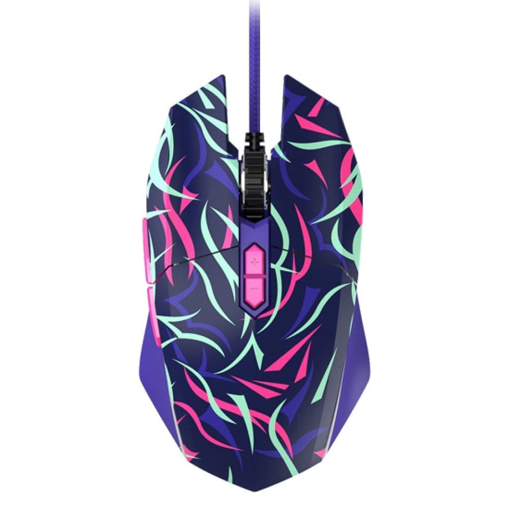 Dareu Wrangler Em910 Kbs Light Gaming Mouse - Thorns Purple