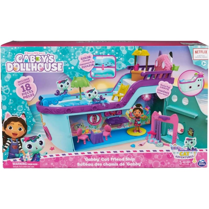 Spin Master | Gabby's Dollhouse Cruise Ship Playset