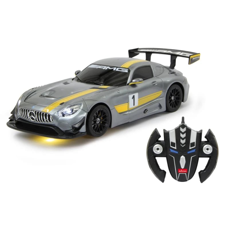 راستار | سيارة مرسيدس AMG GT3 1:14 قابلة للتحول بالتحكم عن بعد