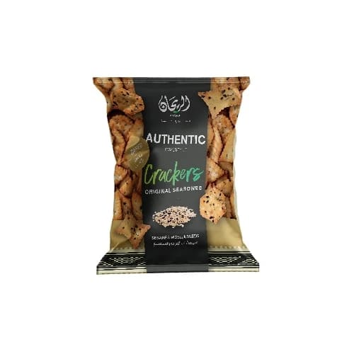 ALRAYHAN BLACK SEEDS AND SESAME CRACKERS 100 G