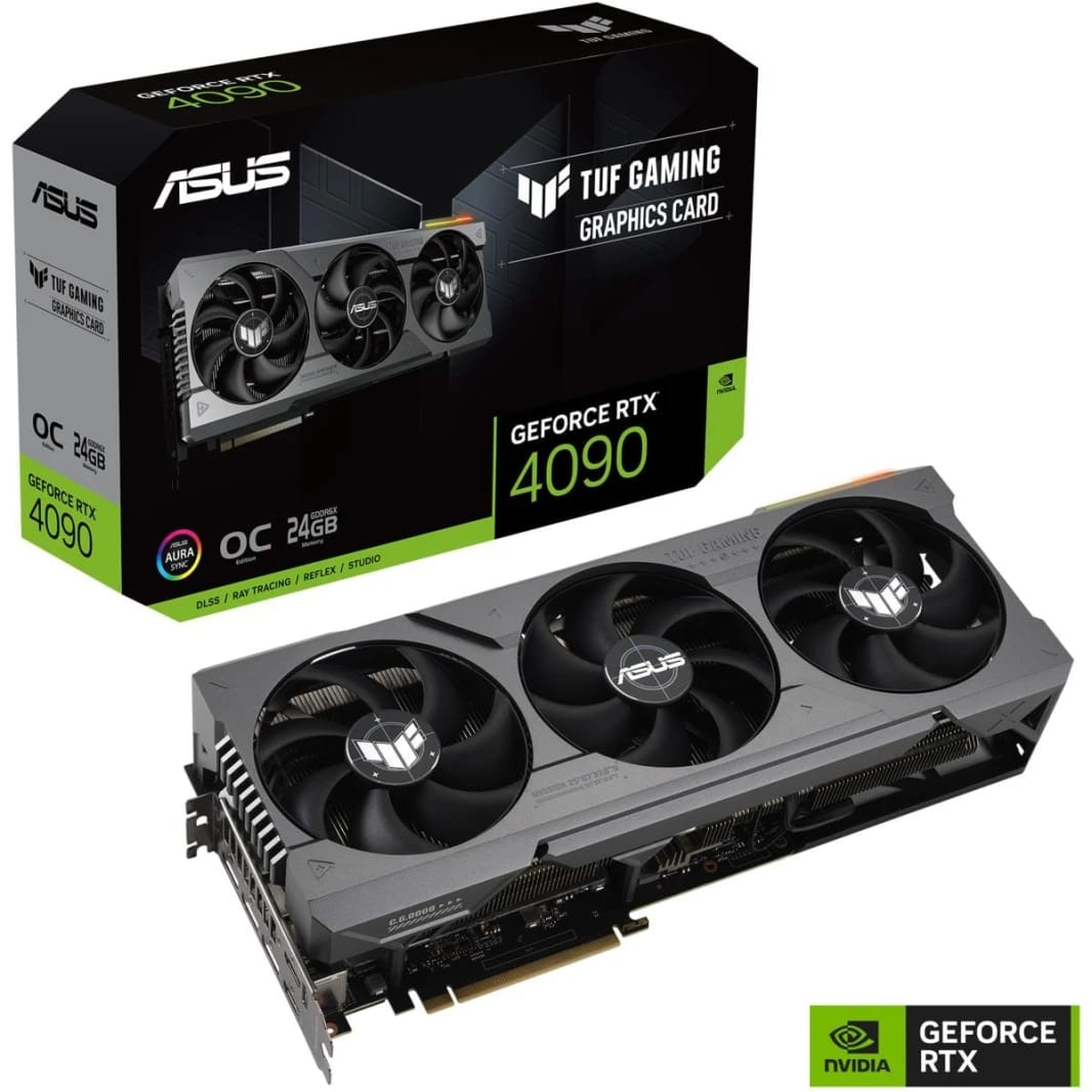 Asus Tuf Gaming Geforce Rtx® 4090 Oc Edition Gaming 24gb Gddr6x Graphics Card