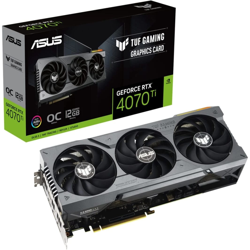 Asus Tuf Gaming Nvidia Geforce Rtx 4070 Ti Oc Edition 12gb Gddr 6x
