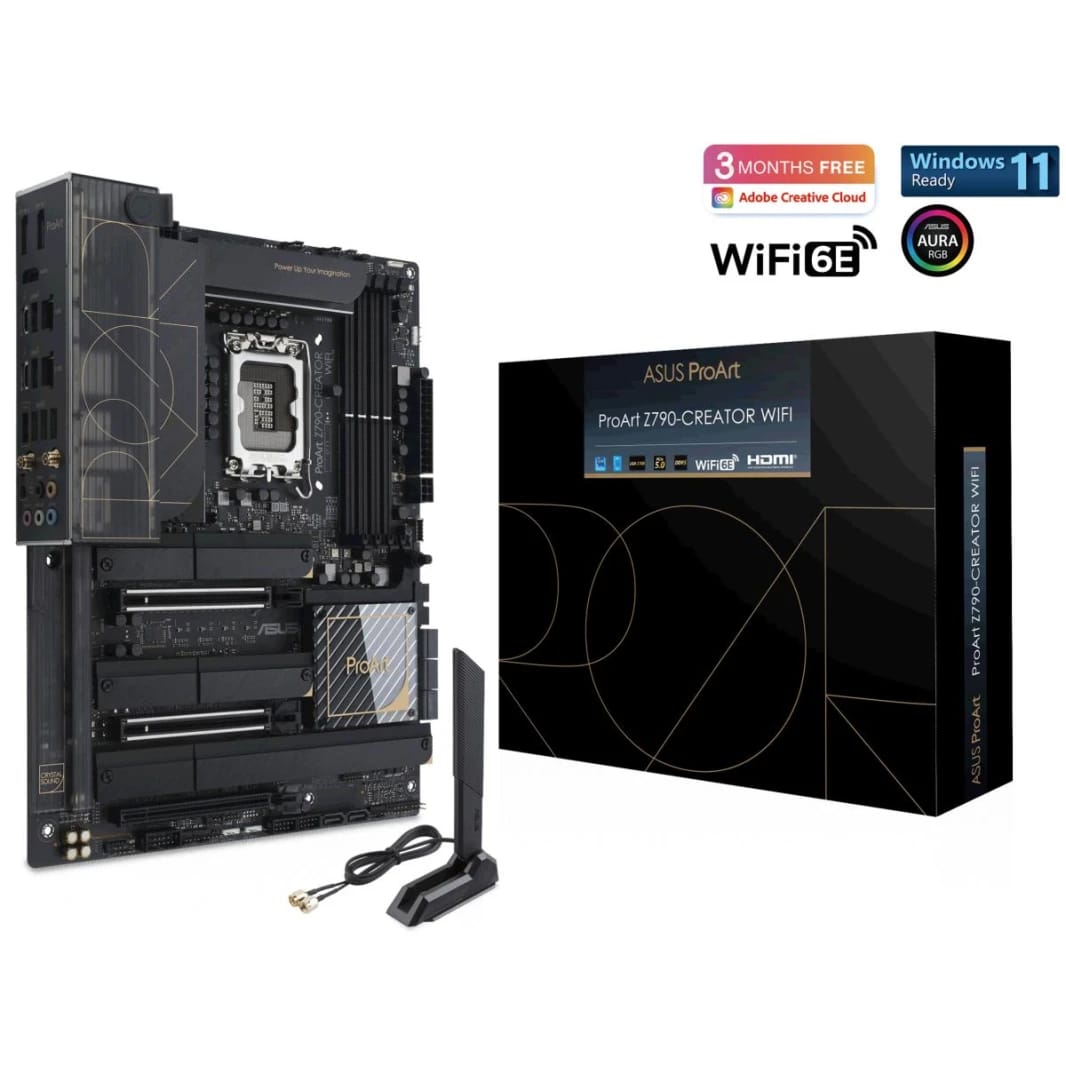Asus Proart Z790 Creator DDR5 Wifi 6E Intel 12th & 13th Gen