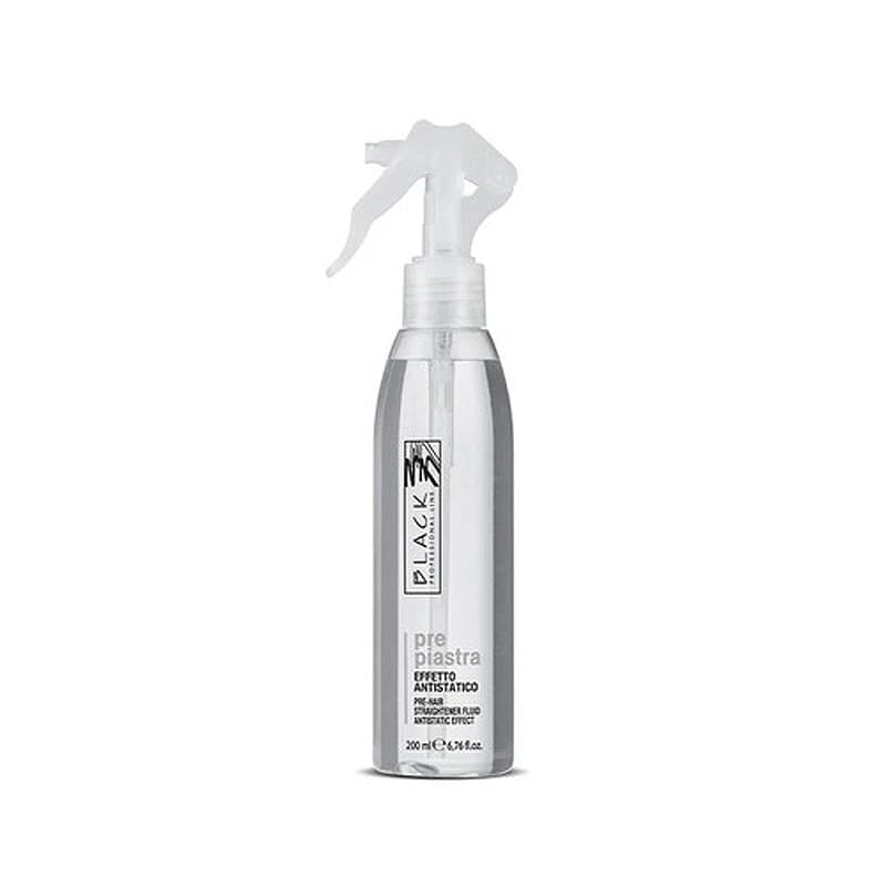 PRE PIASTRA BLACK 200 ML Spray Before Using Hair Iron