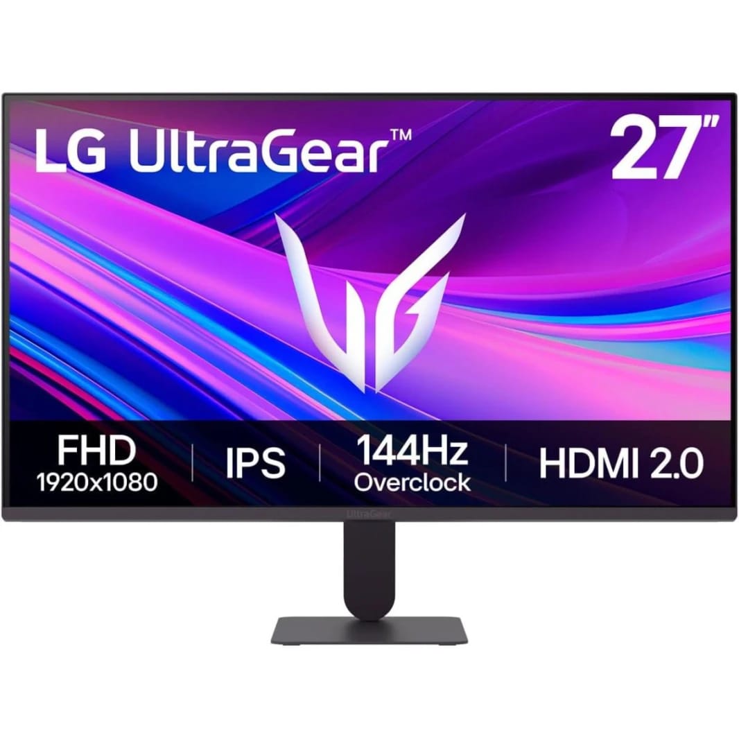 LG 27G411A-B 27" UltraGear™ FHD IPS | 144Hz fps, NVIDIA G-SYNC®, sRGB 99% - Gaming Monitor