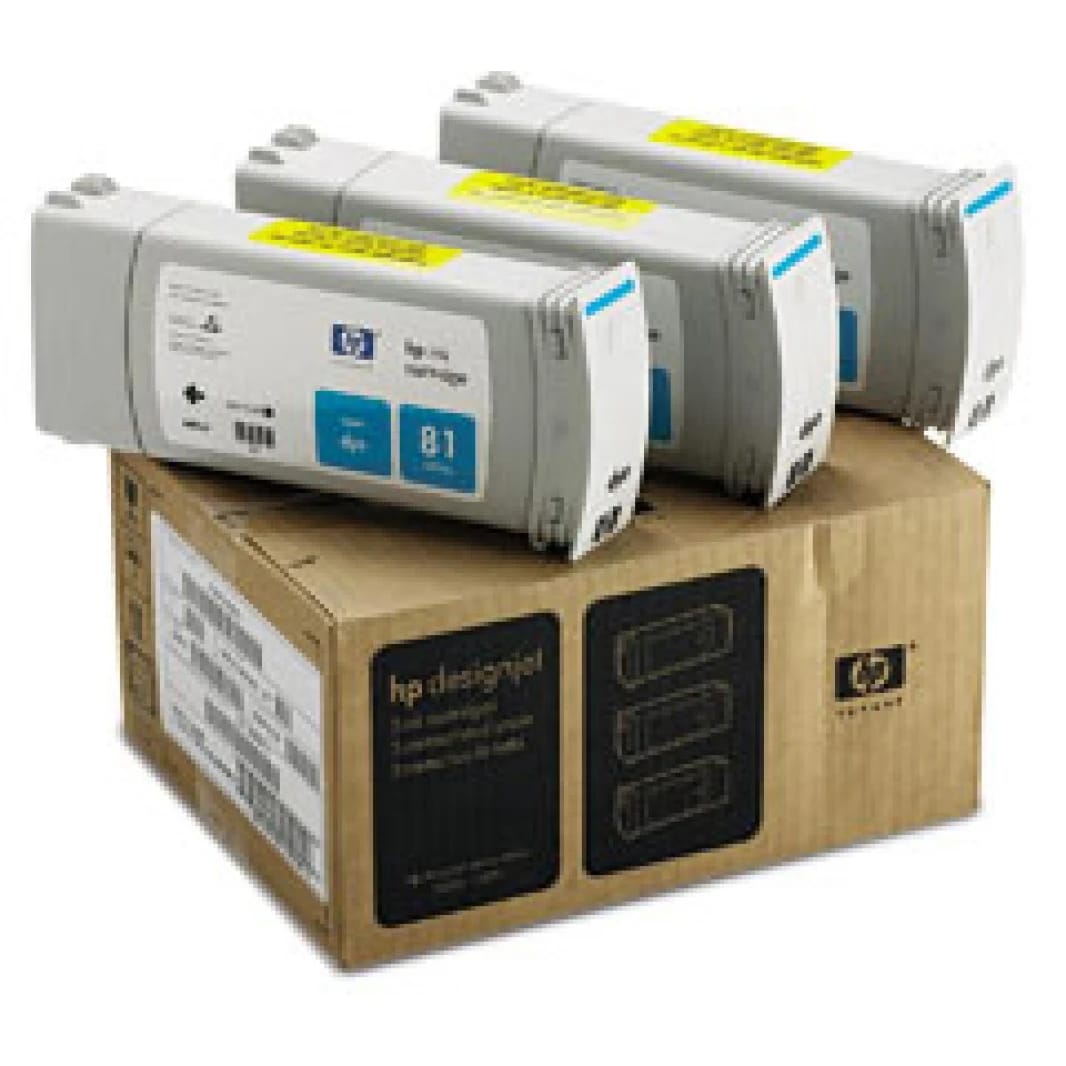 Cartridge HP No 81  3-Yellow