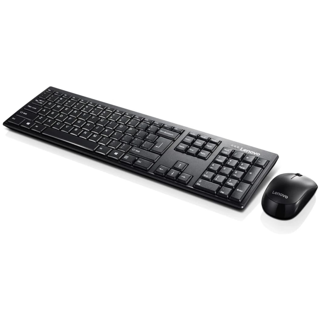 Lenovo 100 Wireless Combo Keyboard and Mouse Arabic / English