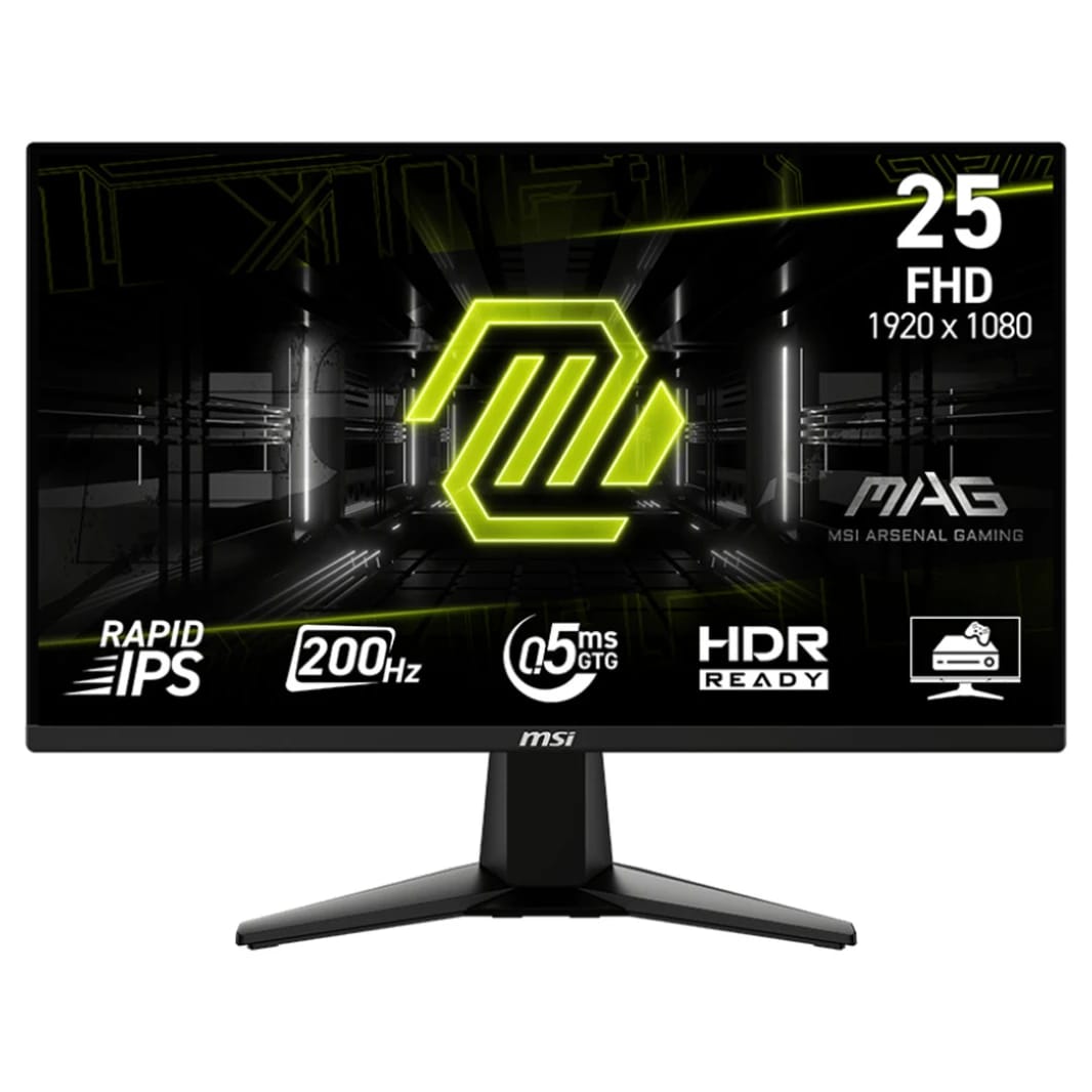 شاشة الألعاب MSI MAG 255F E20 - 24.5 بوصة - 200 هرتز - FHD