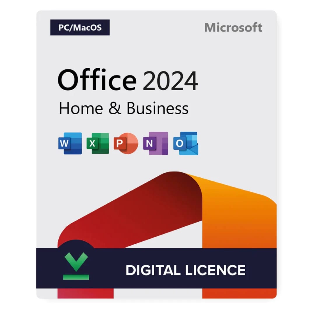 Microsoft Office Home & Business 2024 Bind Key - 1 PC/Mac