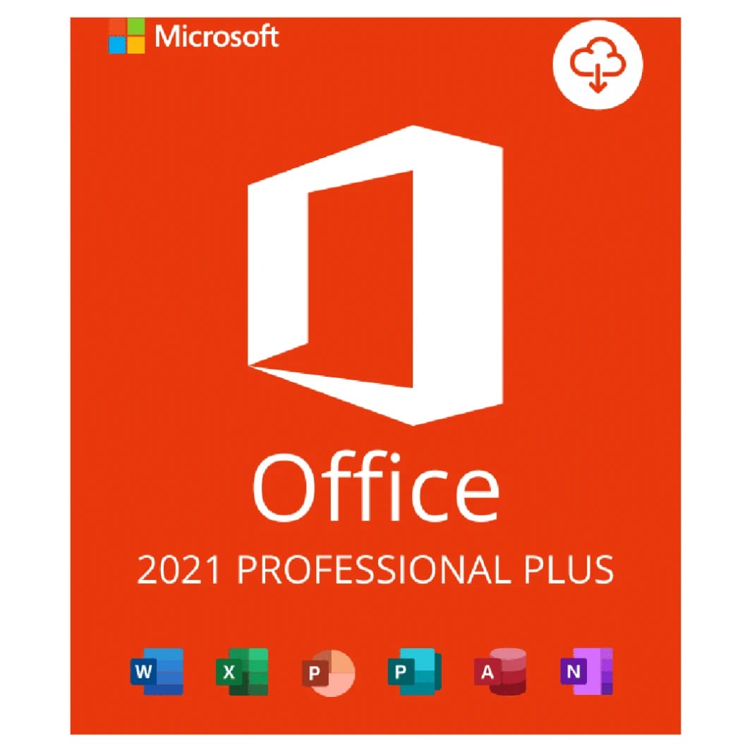 Microsoft Office 2021 Professional Plus Genuine Activation Key – Lifetime License for 1 PC