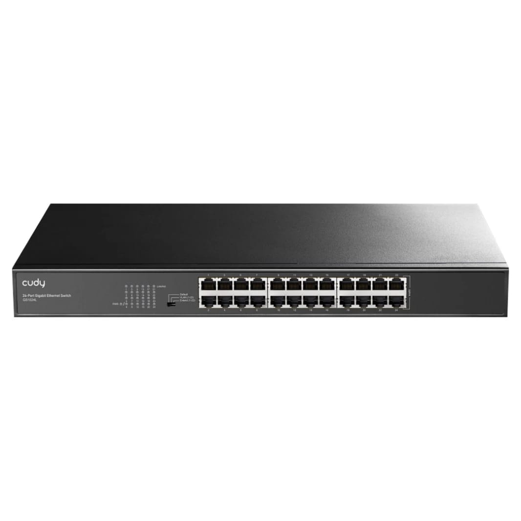 Cudy GS1024L مفتاح شبكي غير مُدار بــ24 منفذ جيجابت