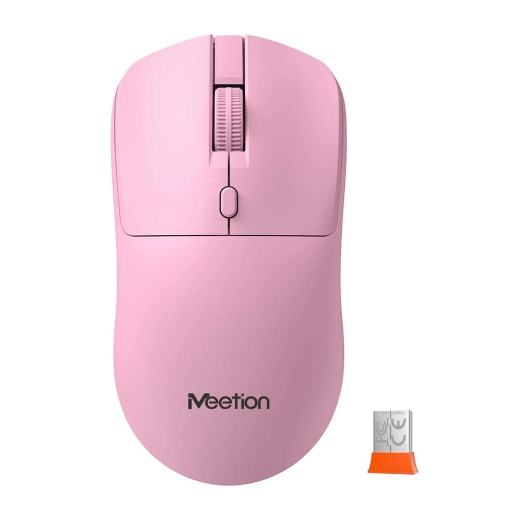Meetion R546 Wireless 2.4GHz Silent Mouse - Pink