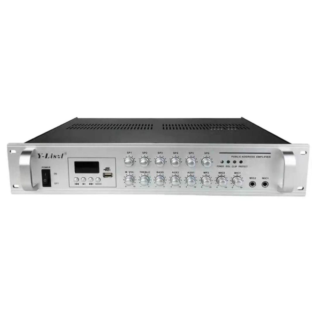 Amplifier 120W FM-6120KML with 6 Zone Control Volume