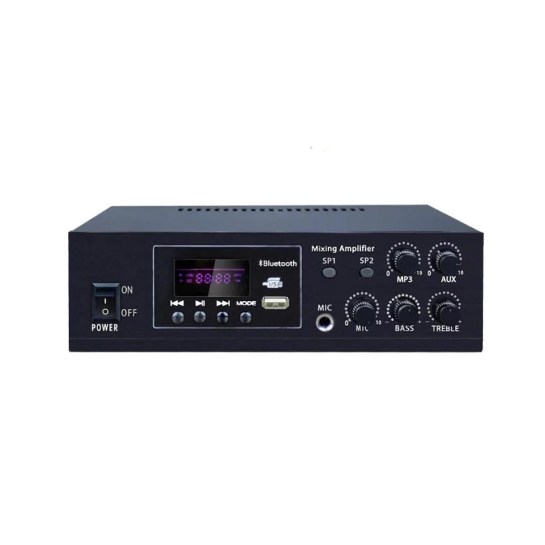 BOLLA BL-50W Amplifier 50W 2 ZONE/BT/USB/MIC/AUX