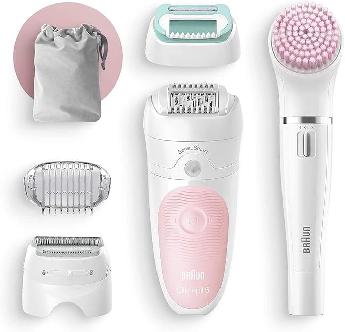 Braun Women's Hair Removal Machine with Two Heads