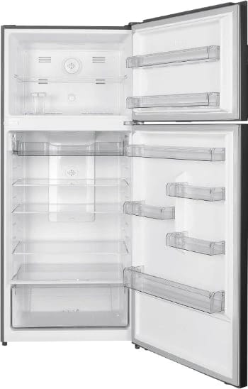 MEC Refrigerator Top Mount A++, No frost, Inverter, 448Lit, Internal Handle FN, Black
