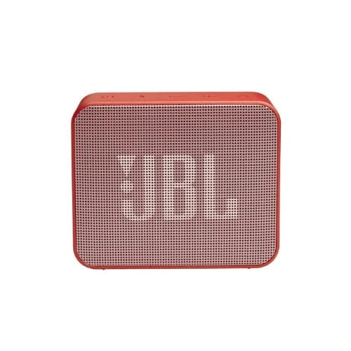 مكبر صوت محمول مقاوم للماء JBL Go Essential، بقوة 18 واط، أحمر