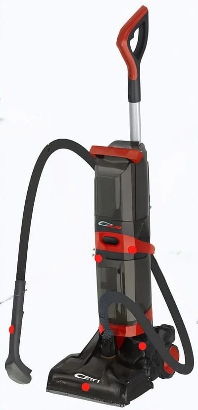 مكنسة كونتي بالبخار (VCW12008 R)