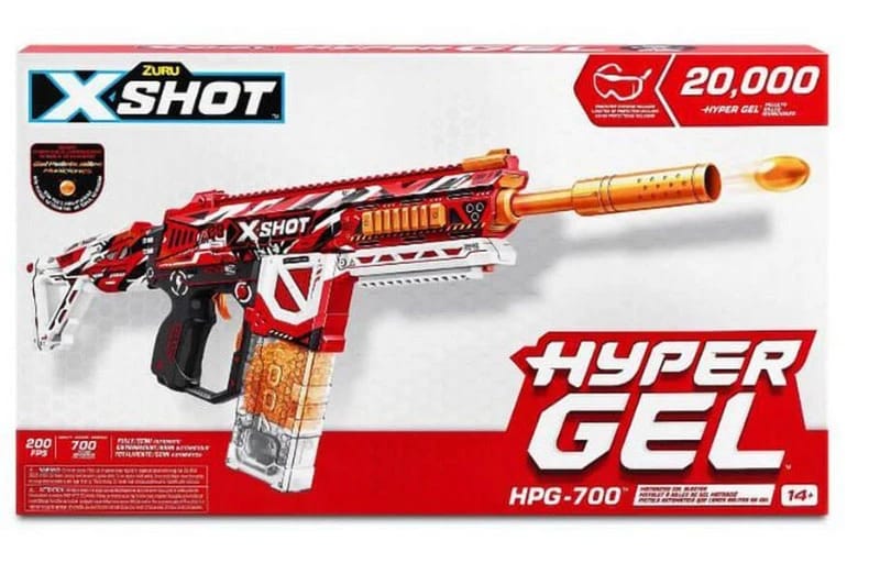 Zuru X Shot Hyper Gel Assault Rifle Large 14.5 x 4.3 x 25 cm