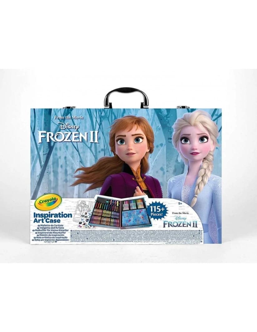 Crayola Disney Frozen II Inspirational Art Case - 28 x 39.5 x 5 cm