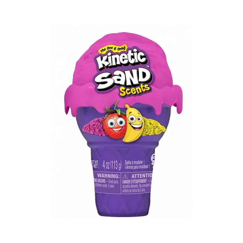 Kinetic Sand Scents Ice Cream Cone Container (Assorted)