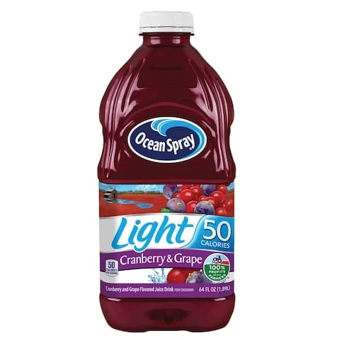 Ocean Spray Juice Crangrape Light Flavor 1.892 Liter