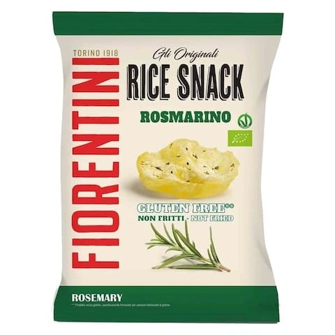 Fiorentini Organic Gluten Free Bio Rice Snack Rosemary 40 Gram