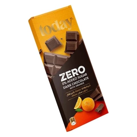 Today Dark Chocolate Orange Suger Free 60 Gram