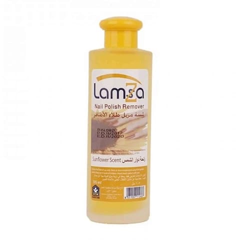 Lamsa Acetone Nail Polish Remover Yellow 105 Ml