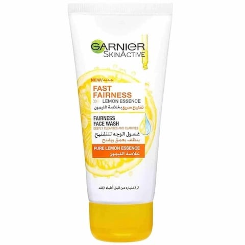 Garnier Fast Fairness Face Wash With Vitamin C and Lemon 100 Ml