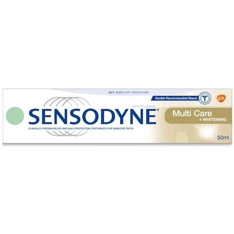 Sensodyne Toothpaste Multi Care + Whitening 50 Ml