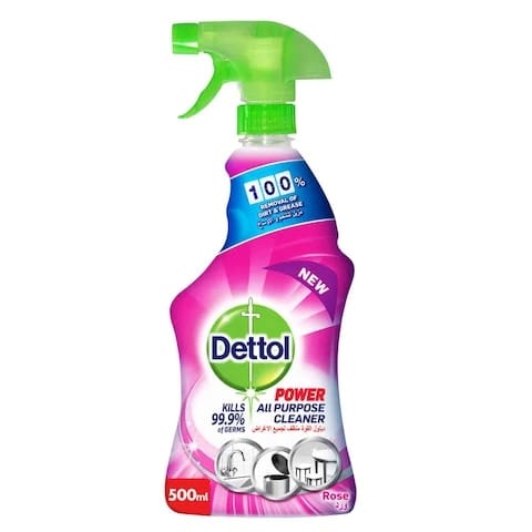 Dettol Disinfectant 4In1 Rose Kitchen Cleaner 500 Ml