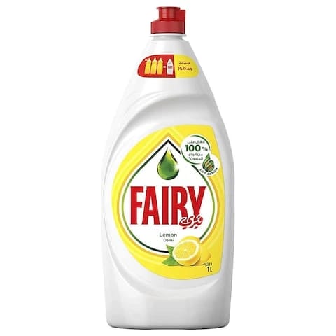 Fairy Dishwashing Liquid Lemon Scent 1 Liter