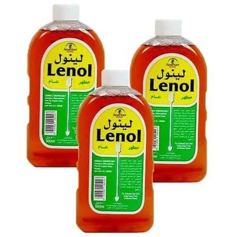 مطهر لينول عام 500 مل 3 قطع