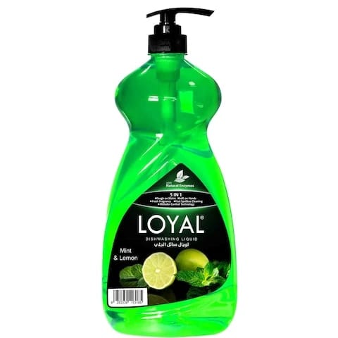 Loyal Dishwashing Liquid Mint And Lemon 1.5 Liter